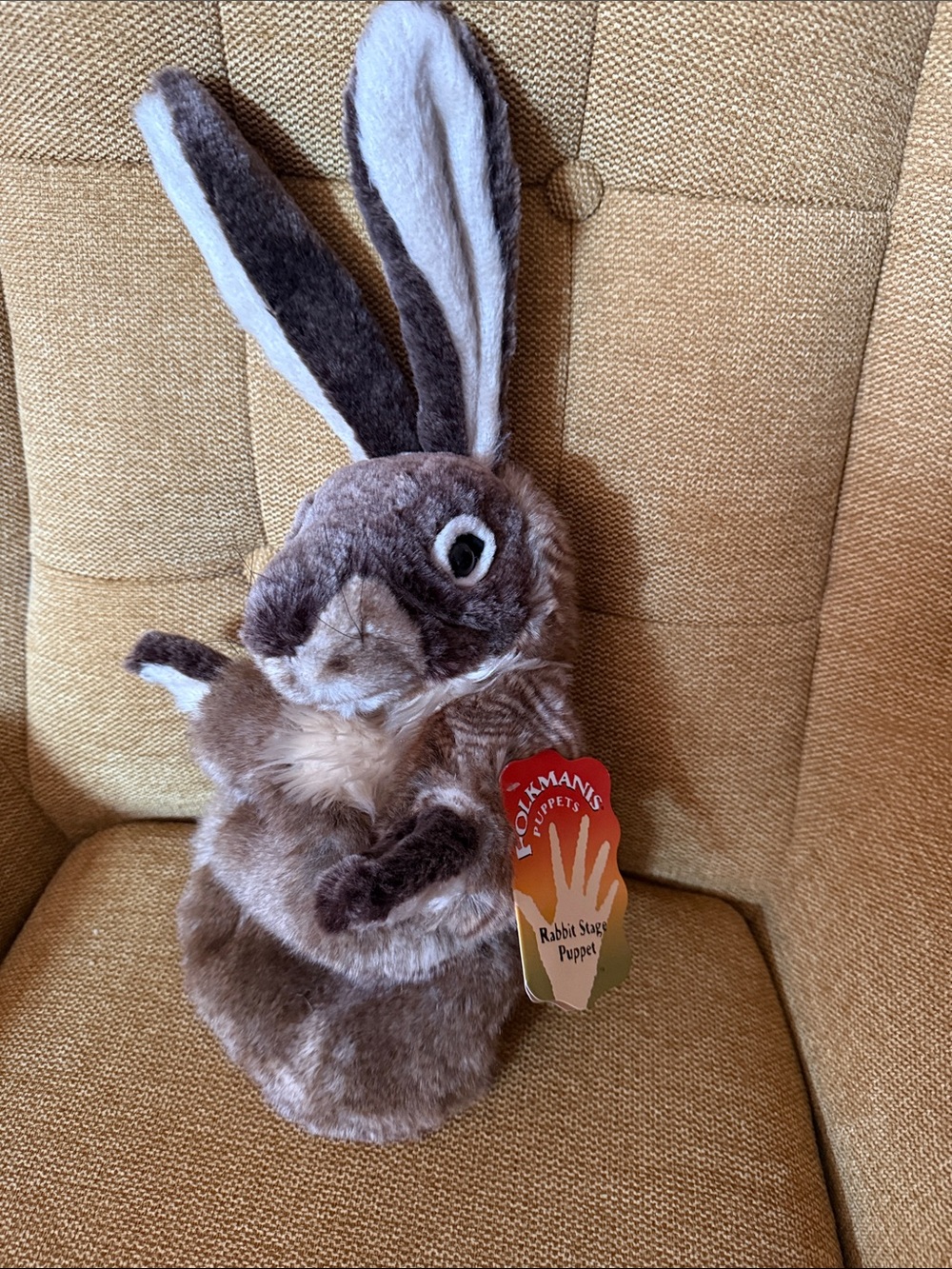 Folkmanis Rabbit Stage Puppet